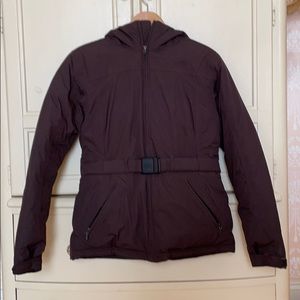 Women’s The North Face Chocolate Jacket w/hood MED
